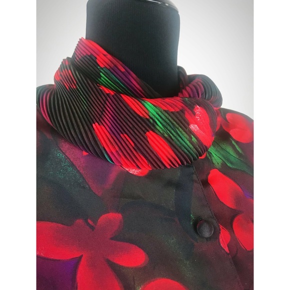 Vintage High Notes New York Floral Blouse - Picture 3 of 5